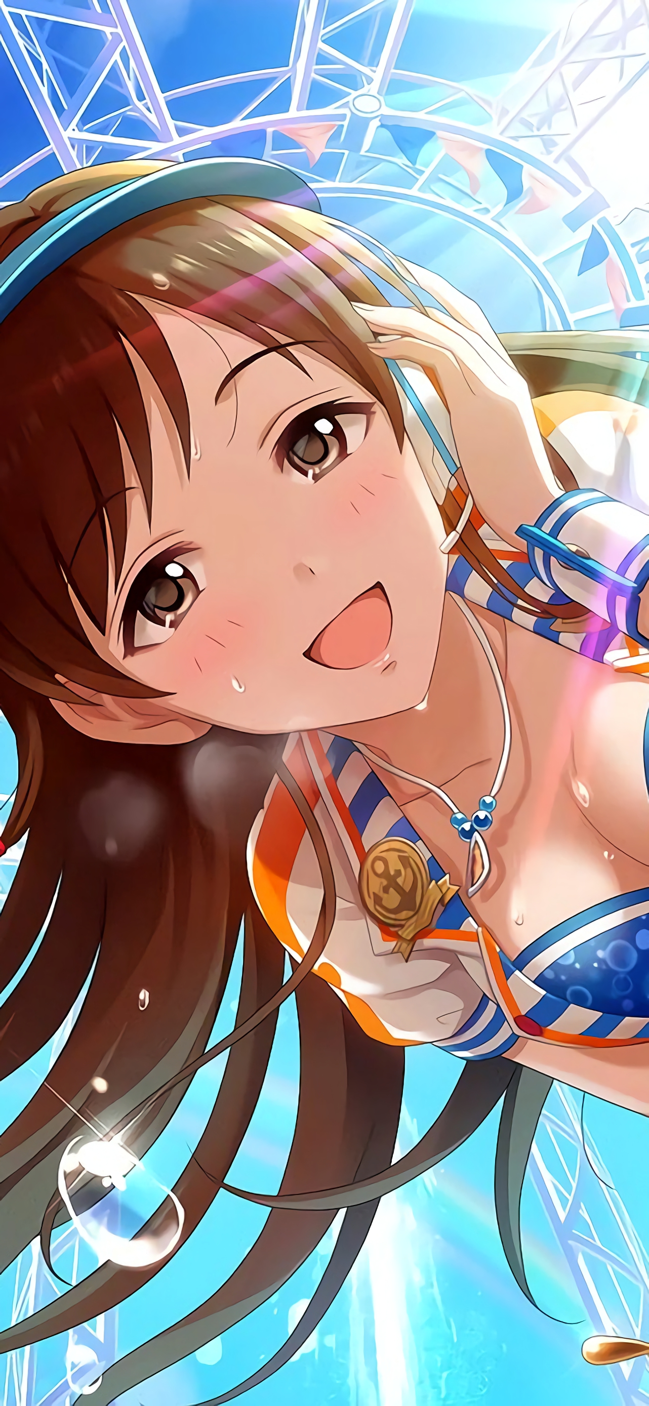 新田美波 夏色の南風 デレステ ２次元女子の壁紙をひたすら大量に作りまくる 高画質