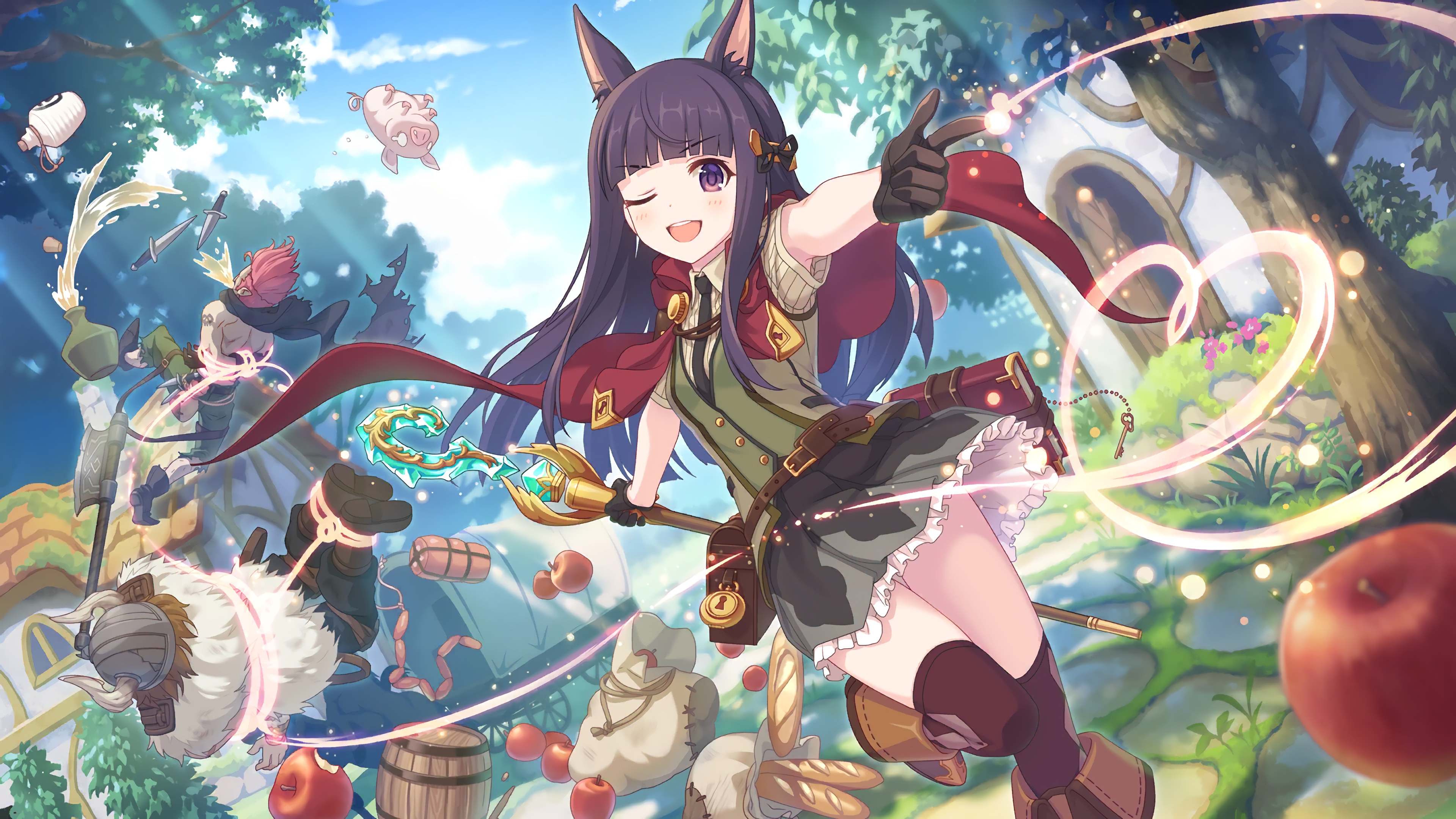 カスミ プリコネre Dive ２次元女子の壁紙をひたすら大量に作りまくる 高画質