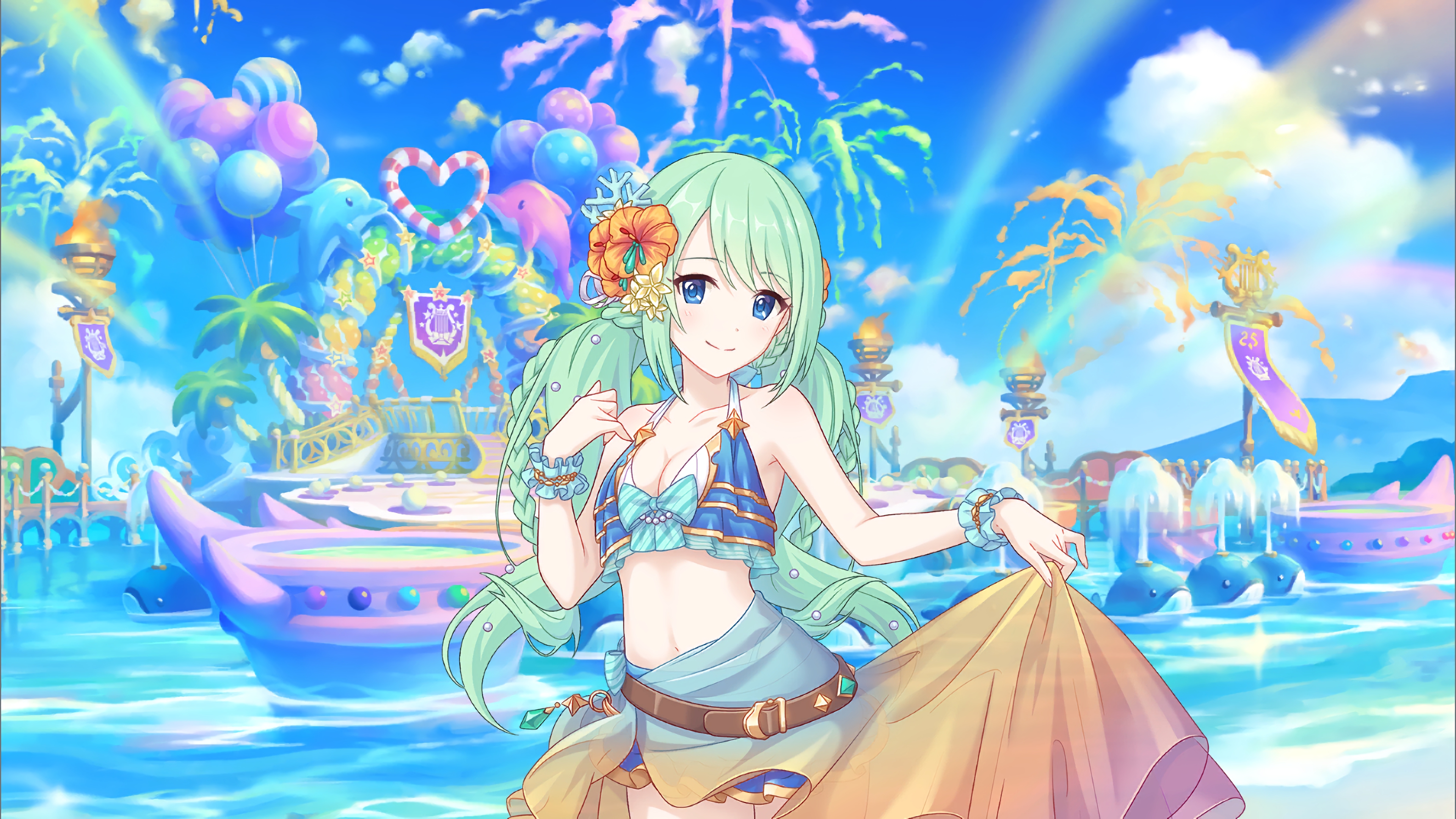 チカ サマー プリコネre Dive ２次元女子の壁紙をひたすら大量に作りまくる 高画質