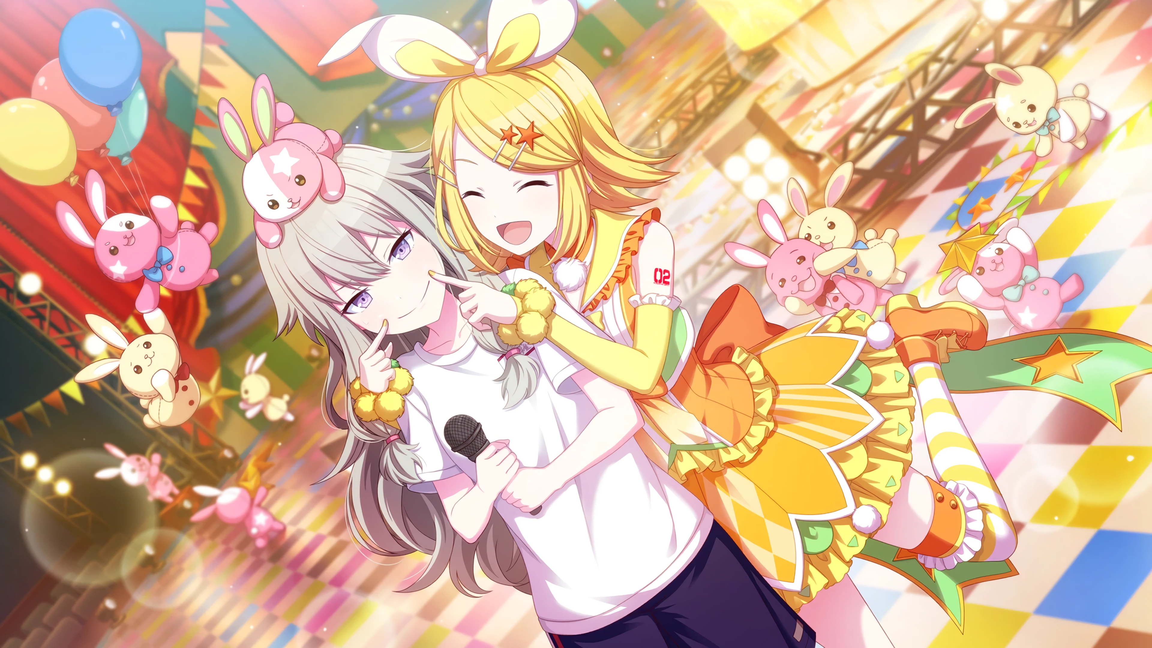 鏡音リン 友情キューピッド プロセカ ２次元女子の壁紙をひたすら大量に作りまくる 高画質