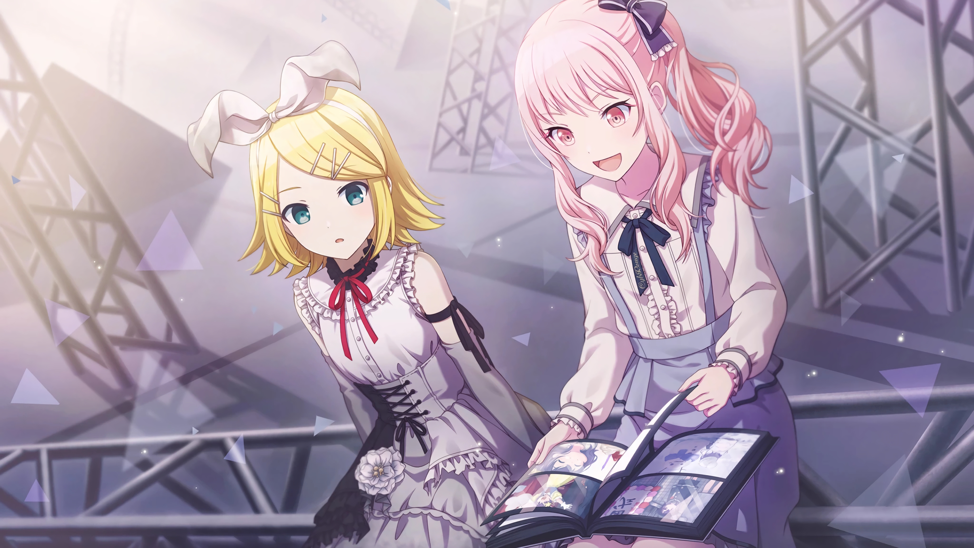 鏡音リン アルバムのあの子 プロセカ ２次元女子の壁紙をひたすら大量に作りまくる 高画質