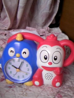 目覚まし時計 ミュウちゃんといっしょ