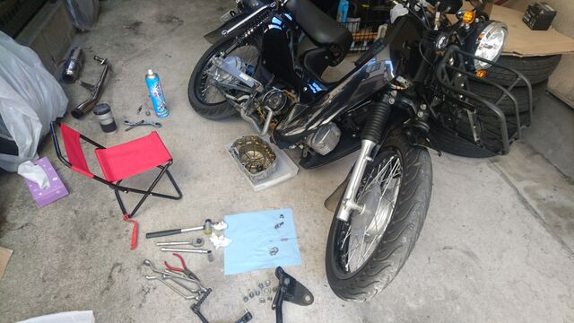 日々是 旧 クロスカブ 弄る