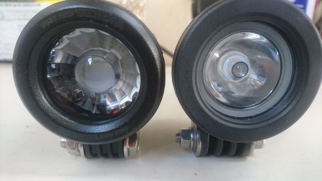 Ja10 旧 クロスカブに武川ｌｅｄフォグランプキット800装着 日々是黒スカブ