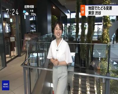 【画像】NHK浅田春奈アナのムチムチ下半身がエロいと話題