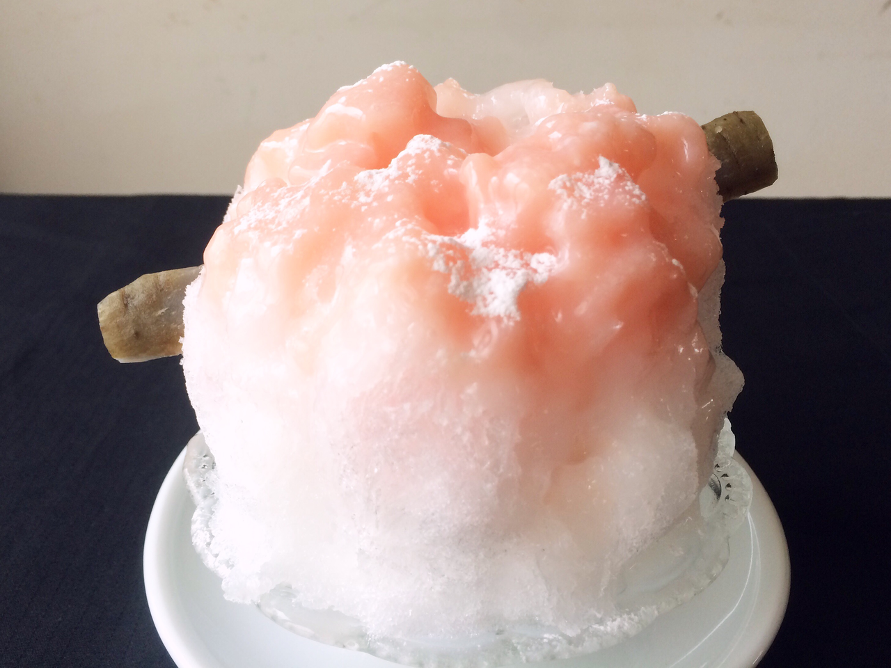 ひとひのかき氷 花びら餅 日本茶カフェ一日 ひとひ