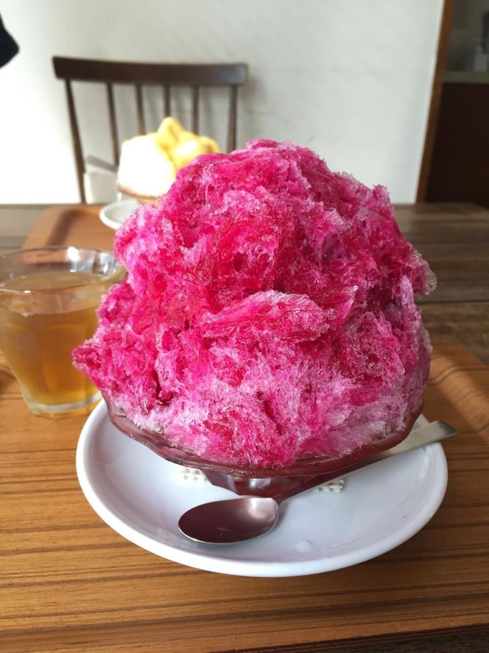 ひとひのかき氷 赤紫蘇 あかしそ 日本茶カフェ一日 ひとひ