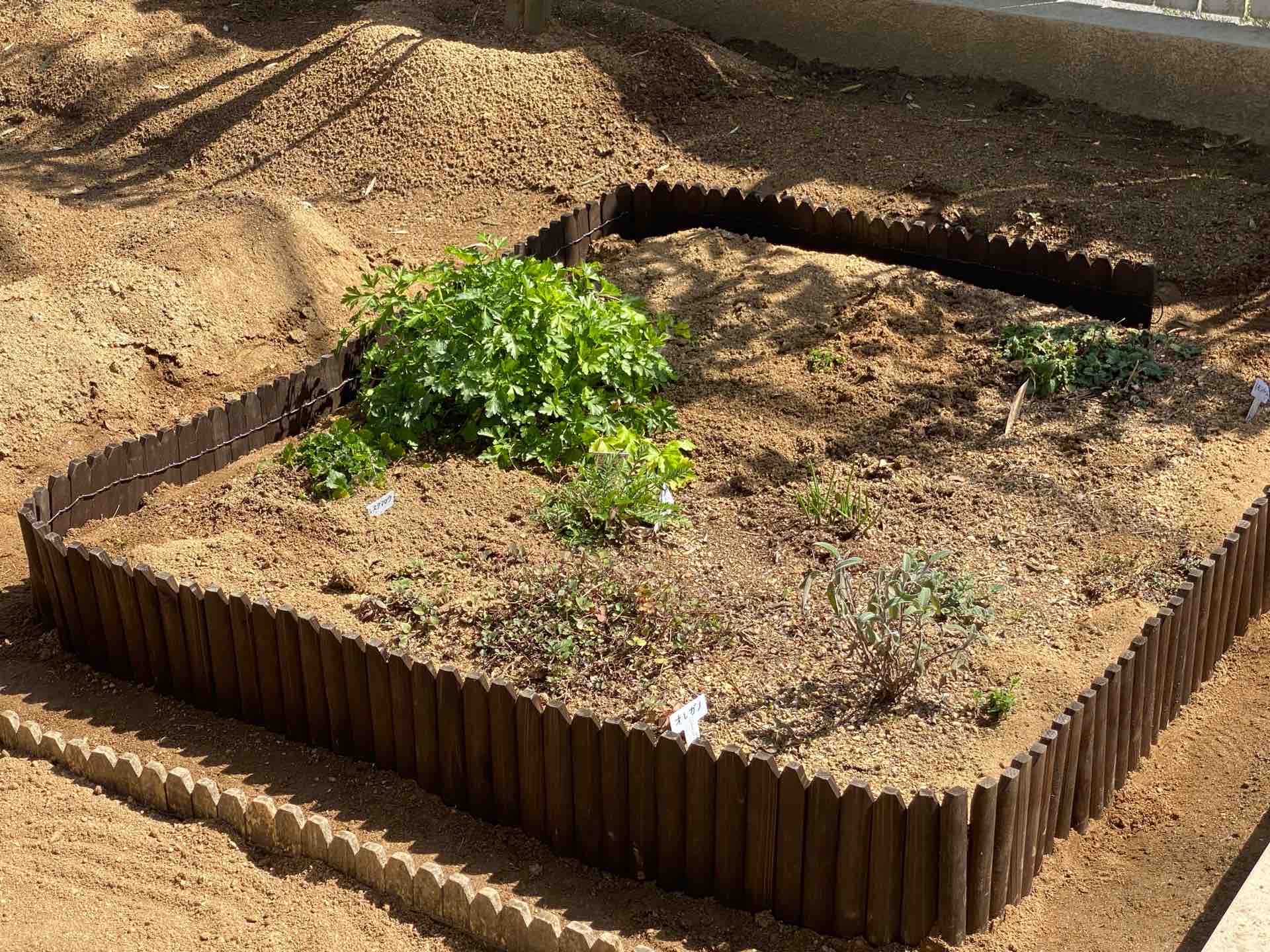 庭の菜園大改造 なんちゃってレイズドベッド ひとひらの葉っぱ