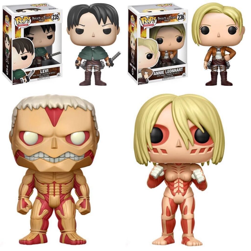 進撃の巨人スレ 進撃の巨人 海外で販売しているフィギュアが可愛い Funko Pops 海外の反応 ３月日朝分 Fate雑記 士凛特化 あるふぁ