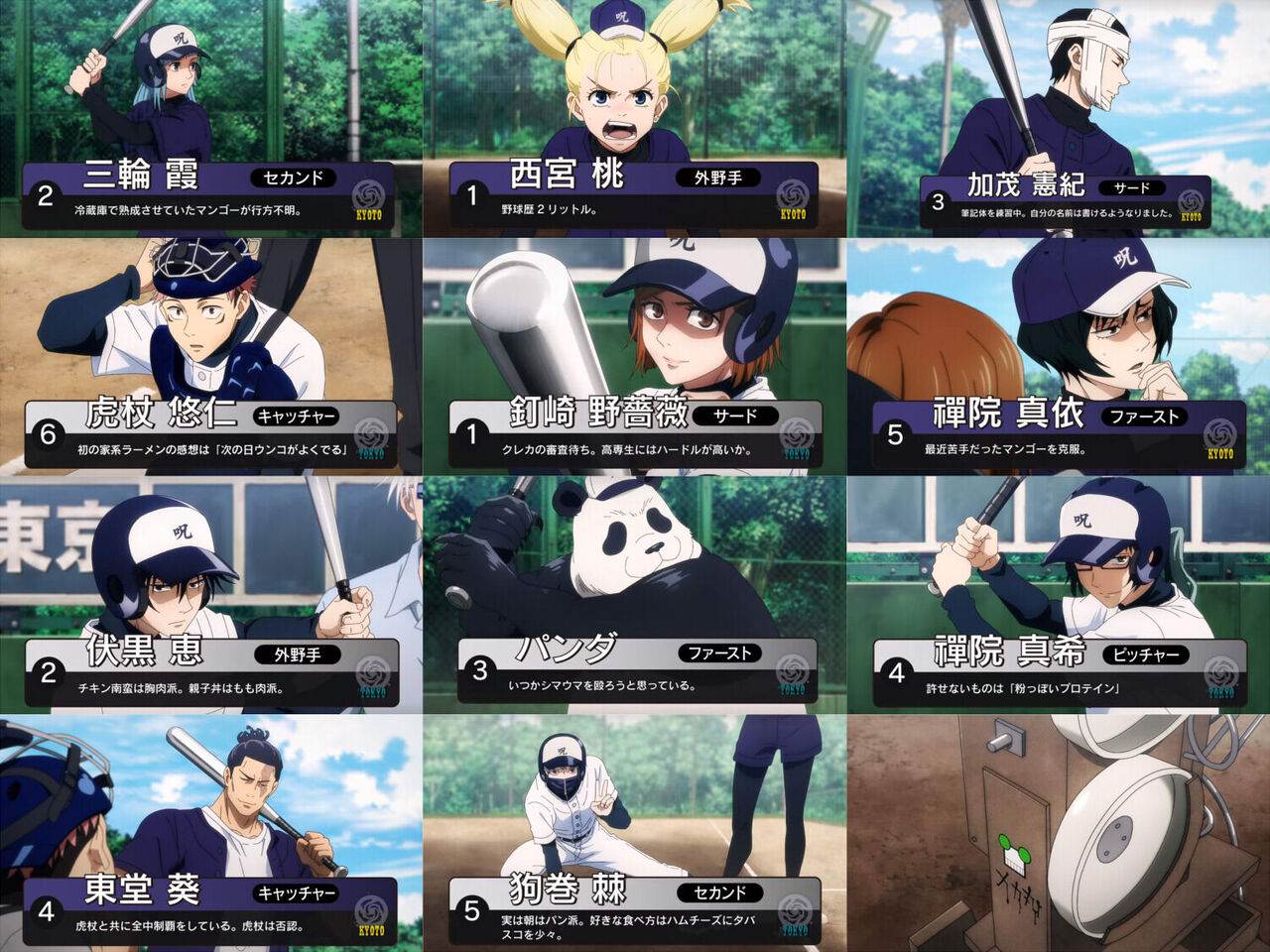 呪術廻戦スレ アニメ 呪術廻戦 野球回の選手紹介テロップまとめ 実は原作者考案だった 3月7日夜分 Fate雑記 士凛特化 あるふぁ 呪術廻戦スレ アニメ 呪術廻戦 野球回の選手紹介テロップまとめ 実は原作者考案だった 3月7日夜分 Fate雑記 士凛特化 あるふぁ