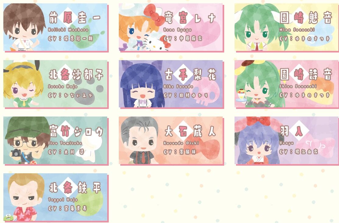 ひぐらしのなく頃に業感想 考察スレ ひぐらし サンリオコラボで鉄平が追加される けろけろけろっぴ 鉄平という謎の組み合わせ ４月17日分 Fate雑記 士凛特化 あるふぁ