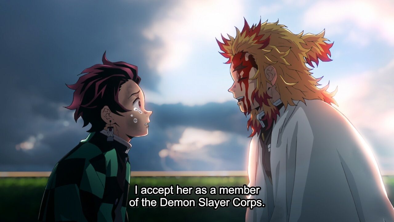 秋アニメ感想スレ 海外の反応 鬼滅の刃 無限列車編 第7話 映画で内容は知ってたんだけど やっぱり泣ける 特にあのカラスを見てると Fate雑記 士凛特化 あるふぁ