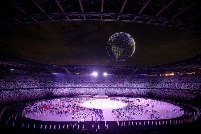 海外の反応 外国人 ドローンが本当に美しかった 東京オリンピック開会式 海外の反応 東京五輪開会式関係まとめ Fate雑記 士凛特化 あるふぁ