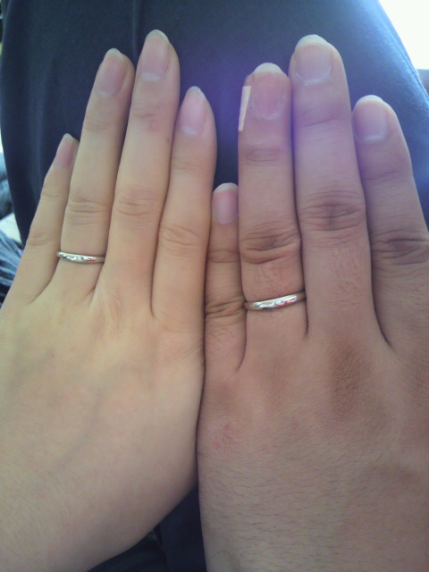 結婚指輪 H Mのダイエット日記