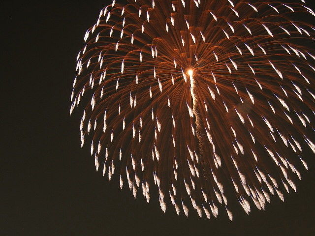 片肺エンジンのhappy Flight Blog 花火見物