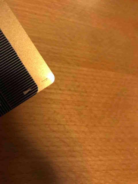 $38 しょうもないカードが再発行されました