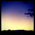 夕暮れの富士山1