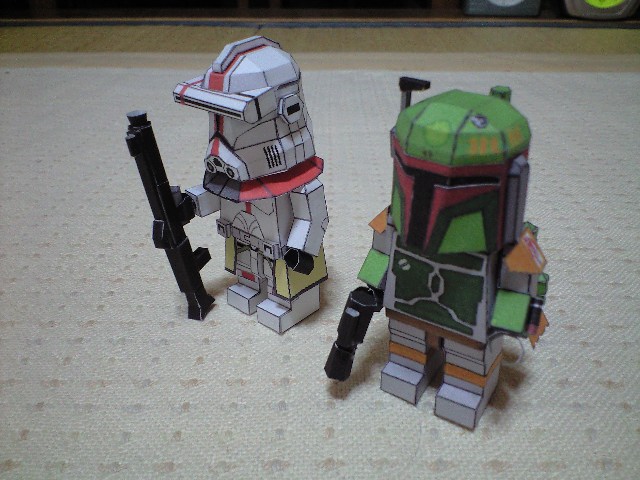 レゴ風スターウォーズ ペーパークラフト ただの日記