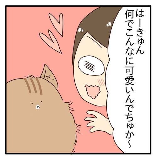猫に赤ちゃん言葉を使っていたのを子供が見て…