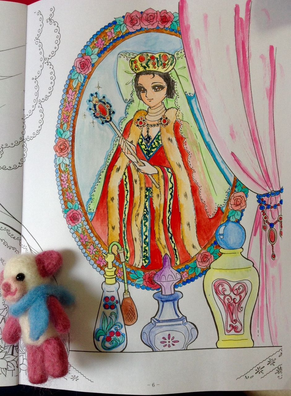 ぬりえとマンガ つつじのblog くまっかぶり ぬりえとマンガ つつじのblog くまっかぶり