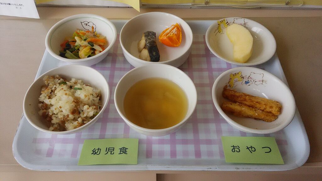 2月17日 給食献立 立花ひよこ保育園の今日の給食メニュー