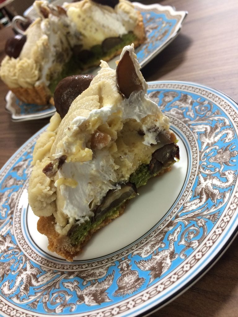 銀座千疋屋の抹茶モンブラン 食旅日記 銀座千疋屋の抹茶モンブラン 食旅日記