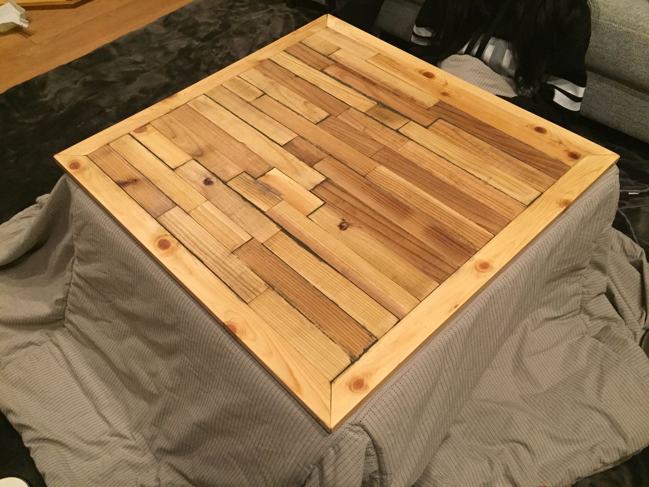 コタツ天板diy 越後カントリーロード コタツ天板diy 越後カントリーロード