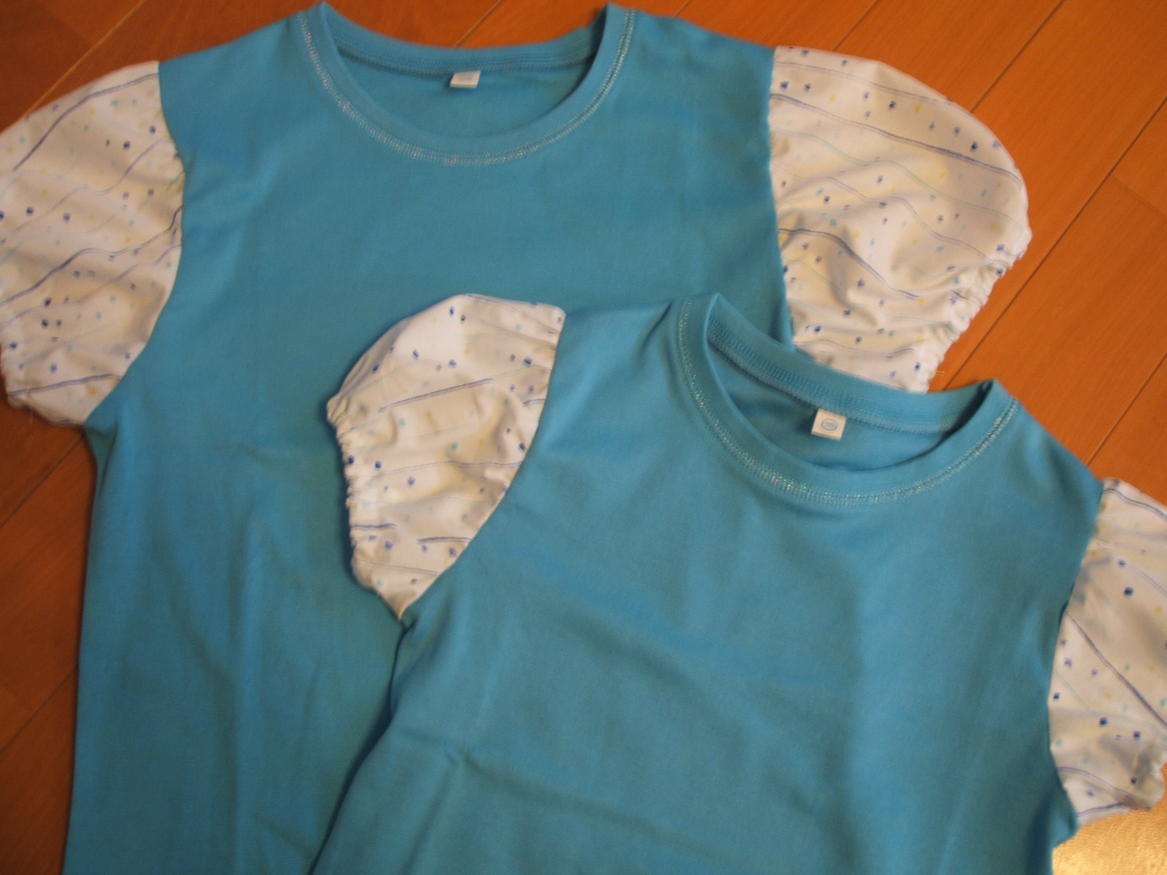 パフスリーブのｔシャツ ひゆしかのおかしな毎日
