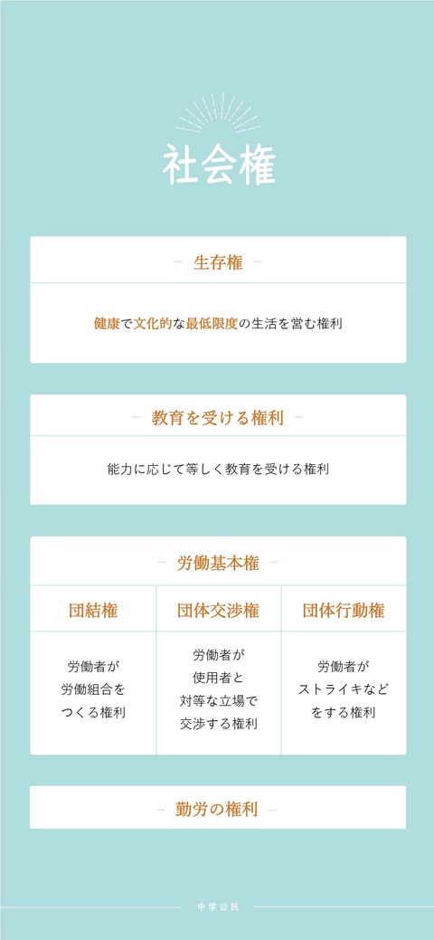 【10分でわかる!】自由権、社会権、有権者資格の変化 : ユキチのべんきょう画像