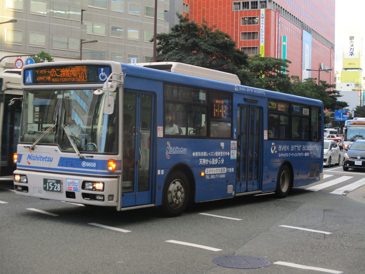 No.3428】西日本鉄道（バス）9658（愛宕浜） : トライランダーの蔵出し