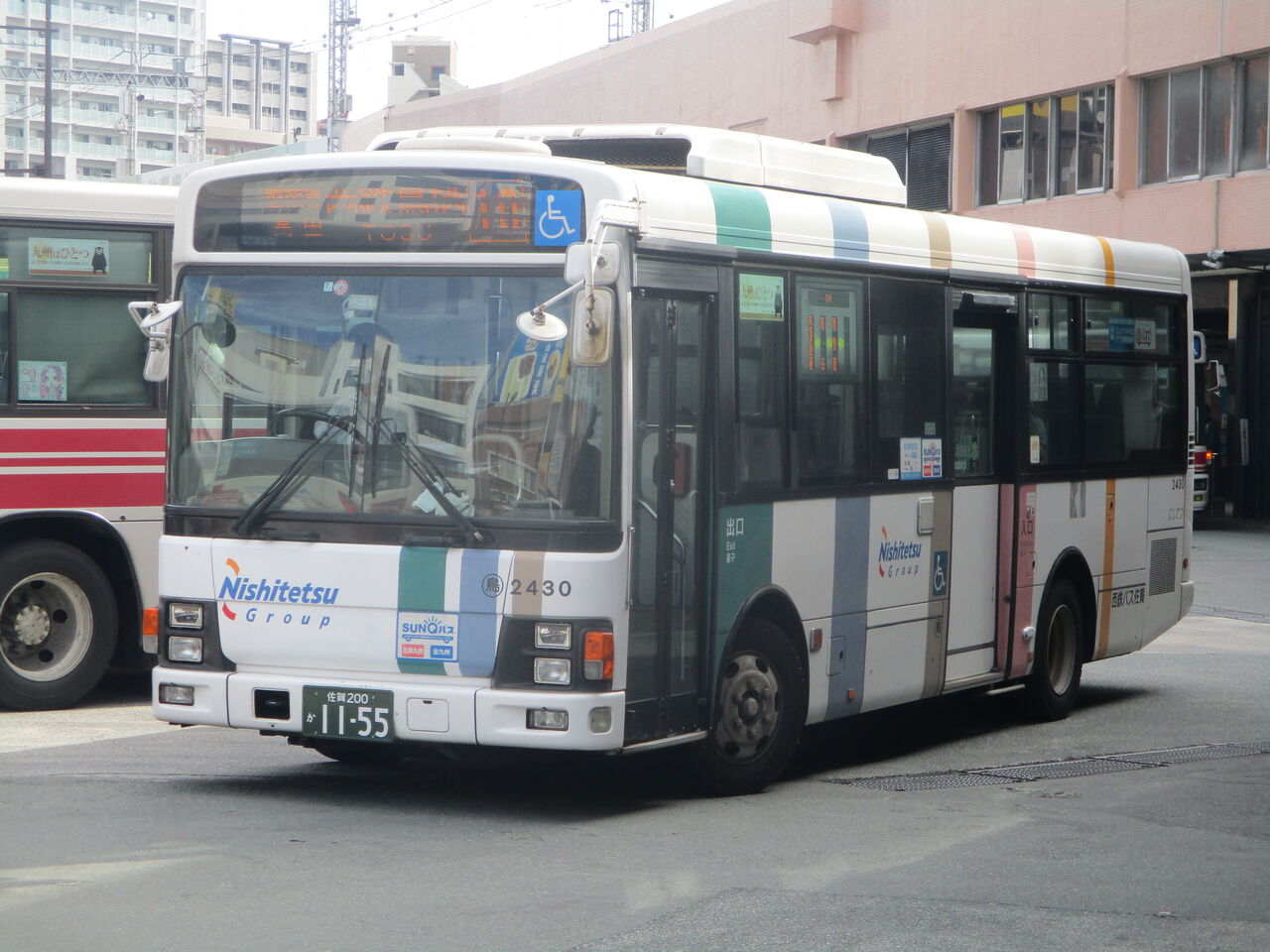 No 4048 西鉄バス佐賀 2430 鳥栖 トライランダーの蔵出し写真館 今日の一枚