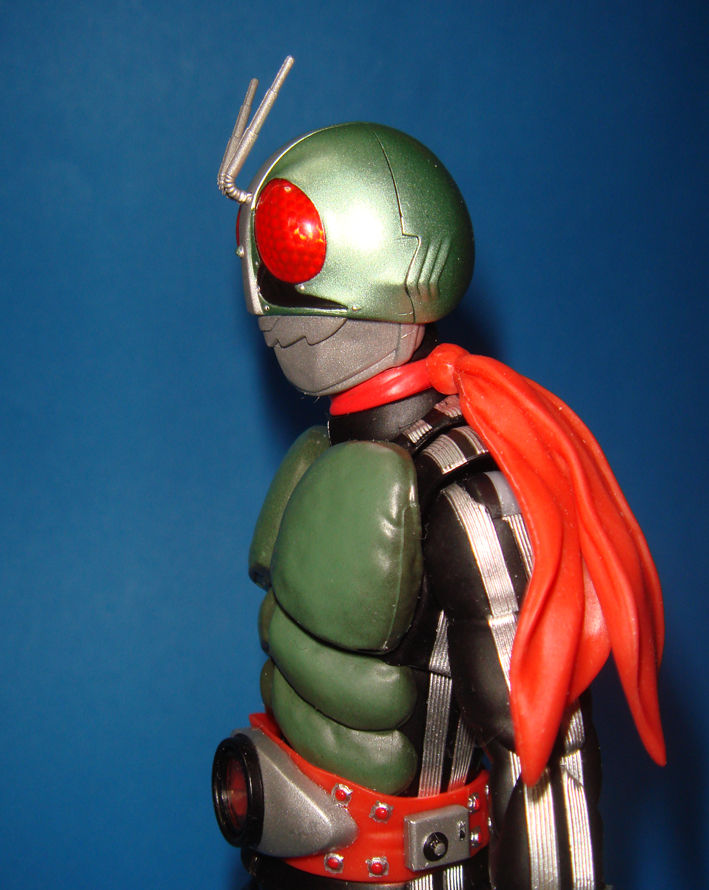 S.H.Figuarts（真骨彫製法） 仮面ライダー新1号・頭部改造計画-完成