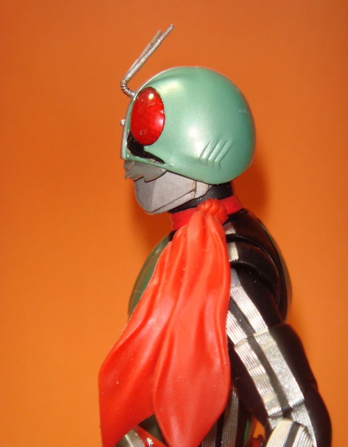 S.H.Figuarts（真骨彫製法） 仮面ライダー新1号・頭部改造計画-完成