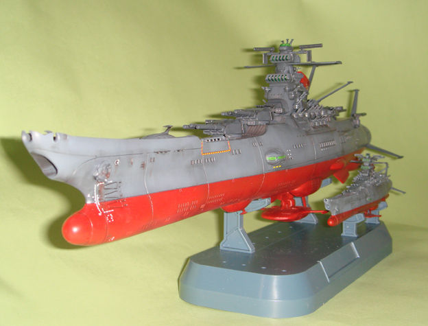 1/1000宇宙戦艦ヤマト2199 コスモリバースVer.製作中-2 : 真ハセログ