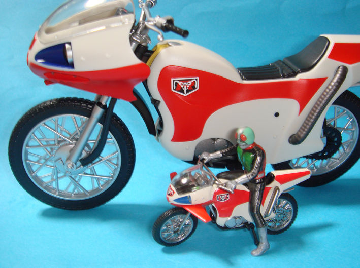 メカコレクション 仮面ライダーシリーズ 新サイクロン号 サイズ