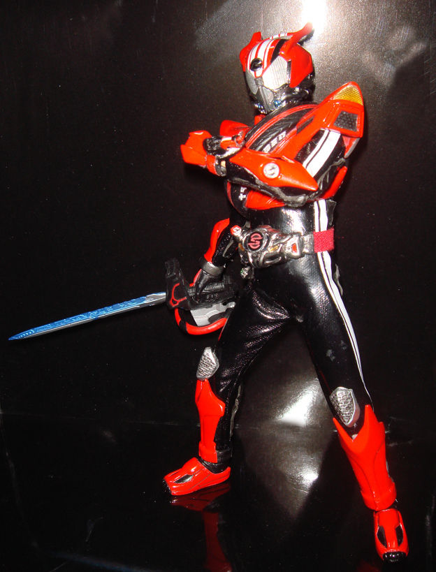 仮面ライダードライブ タイプスピードソフビ改造-Ver.1.1 : 真