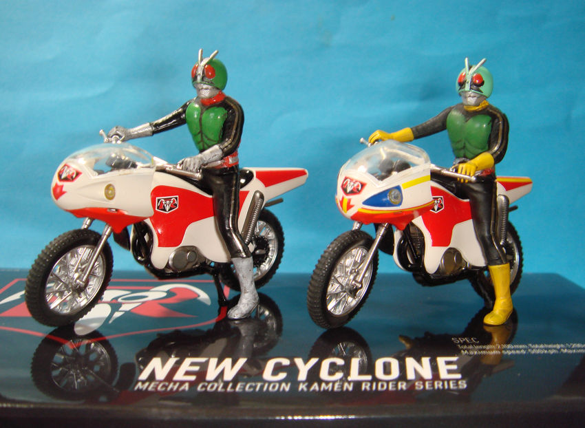 メカコレクション 仮面ライダーシリーズ 新サイクロン号&仮面