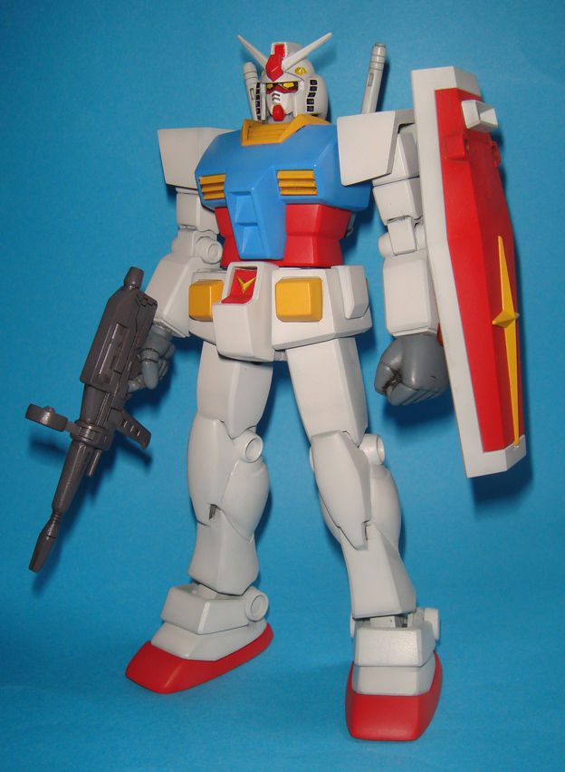 【アニメ塗装・完成品】RX-78 ガンダム 1/144 ガンプラ 1/144 アニメ塗り ガンダム イラスト風 RX-78-2 完成品