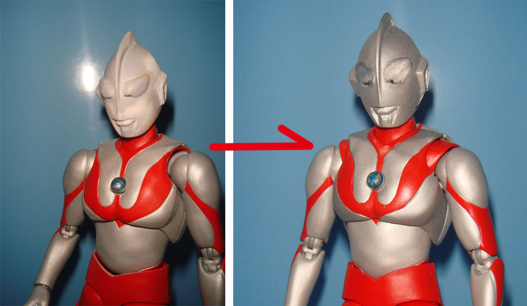 S.H.Figuarts ウルトラマンBタイプ 改造計画-4 : 真ハセログ