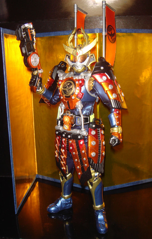 仮面ライダー鎧武 カチドキアームズ ソフビ改造-完成 : 真ハセログ