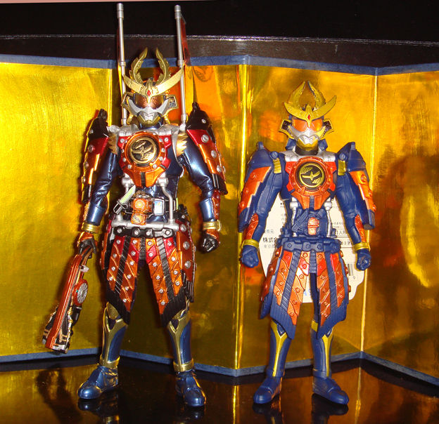 仮面ライダー鎧武 カチドキアームズ ソフビ改造-完成 : 真ハセログ