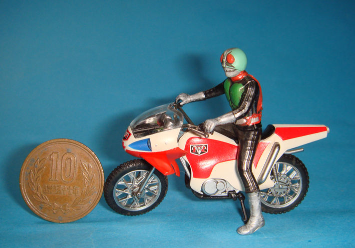 [G5095]未開封　仮面ライダー　メカコレクション　BANDAI Amazon | メカコレクション 仮面ライダーシリーズ 新サイクロン