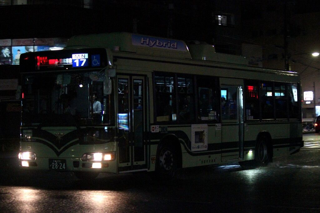 MN17号系統 京都駅→錦林車庫 きぬの鉄道・バスブログ MN17号系統 京都駅→錦林車庫 きぬの鉄道・バスブログ