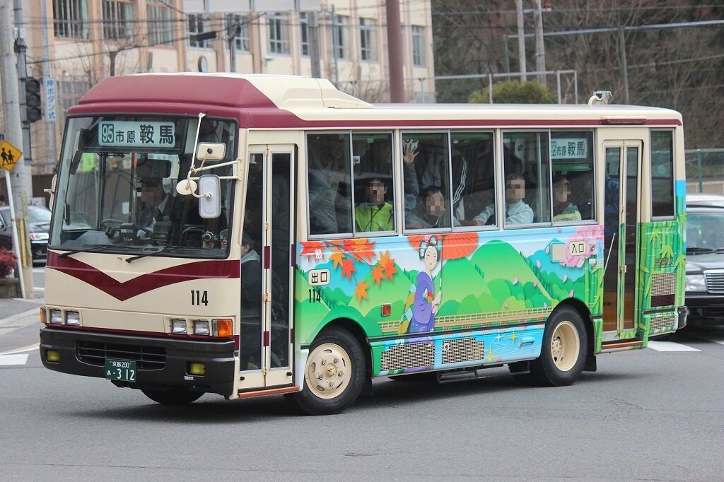 京都バスの車両 中型 小型車編 きぬの鉄道 バスブログ