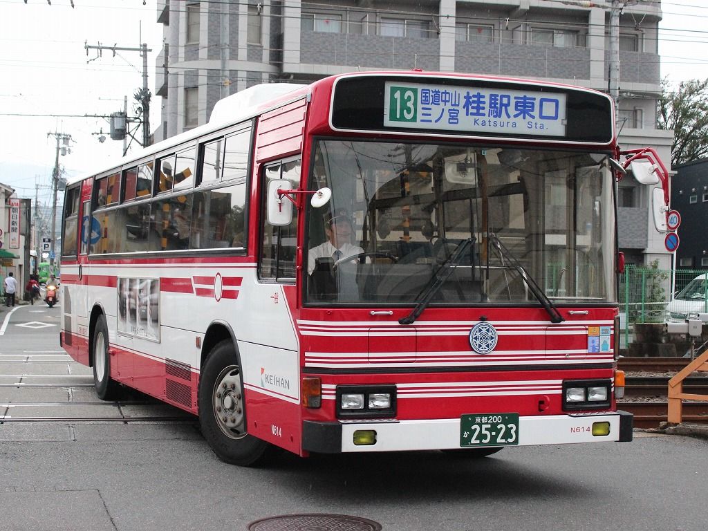 １３系統 長峰 桂駅東口 きぬの鉄道 バスブログ