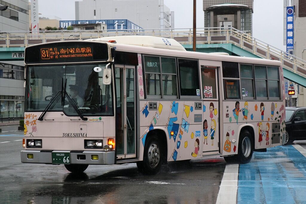 徳島バスの車両２ 10 きぬの鉄道 バスブログ