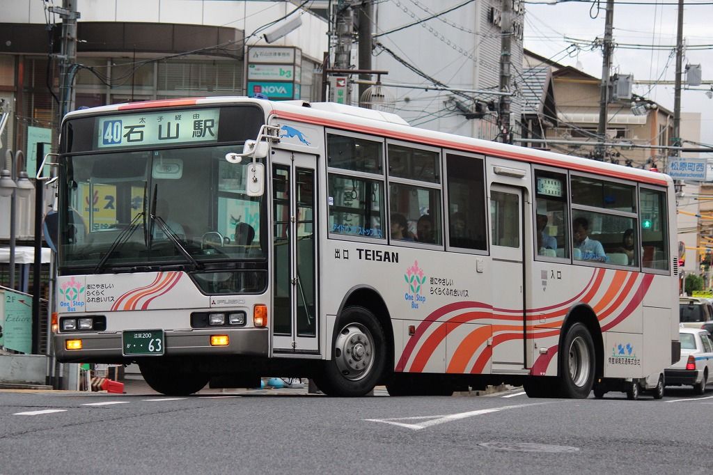 朝の石山駅前 京阪バス 帝産湖南交通 近江鉄道バス きぬの鉄道 バスブログ