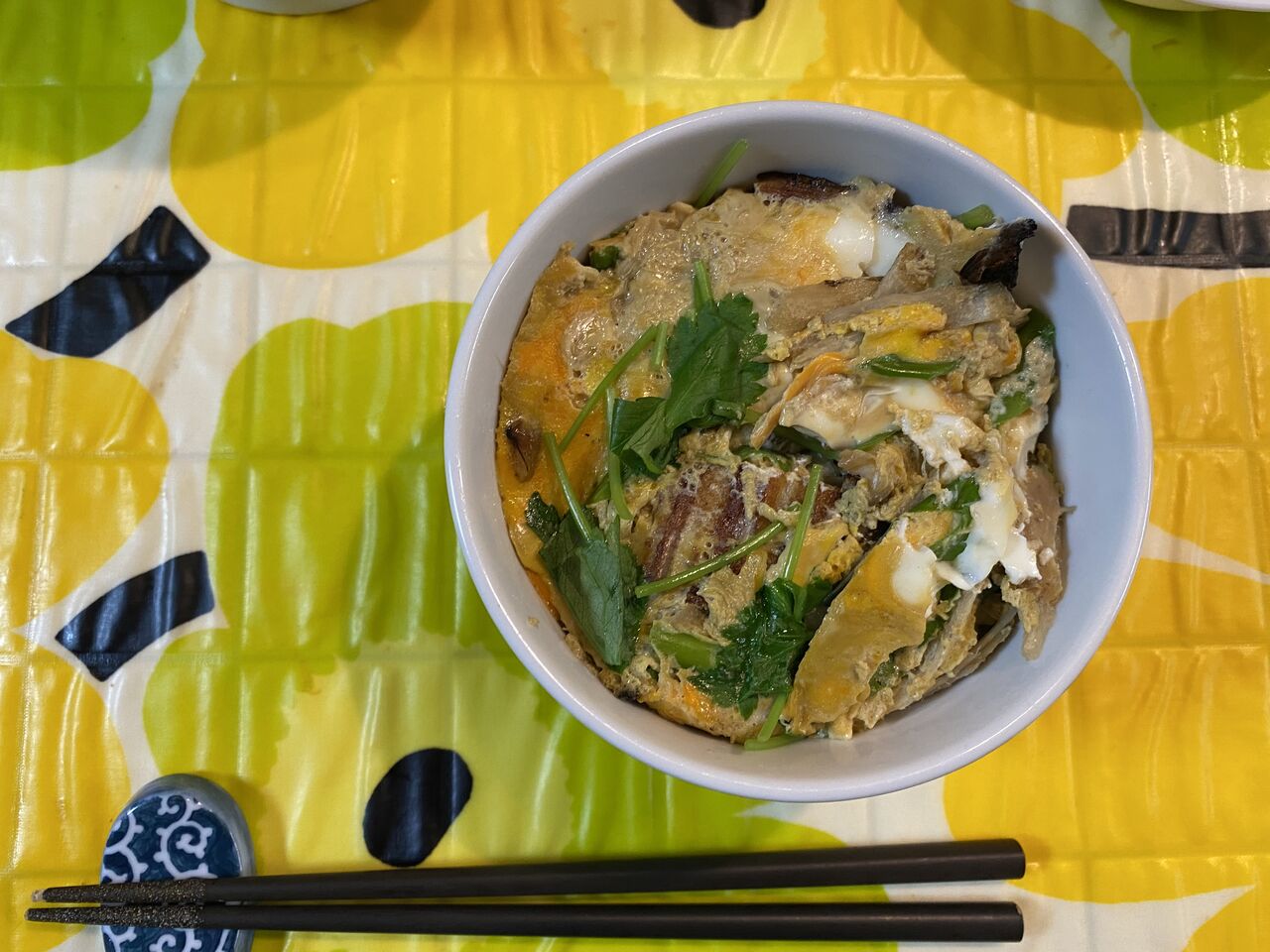 柳川風穴子丼 競馬回顧 毎日が日曜おじさんの料理 競馬