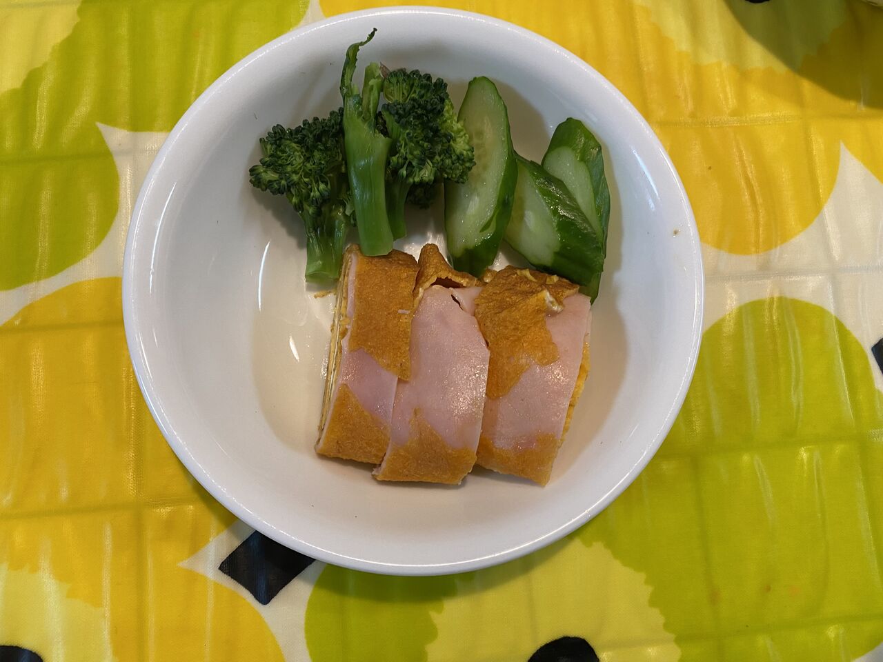 ハム入りだし巻き卵 毎日が日曜おじさんの料理 競馬