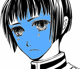 選択範囲を着色した状態